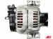 A0124 | AUTO STARTER | Alternator A0124 CA1851IR