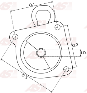 SBR3012 | AUTO STARTER | POKRYWA TYŁ SBR3012 