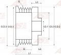 AP0001A | AUTO STARTER | Ko??o pasowe do alterntora AP0001A 