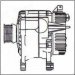 20110144 | PRESTOLITE LEECE NEVILLE | ALTERNATOR 12V 70A 20110144 20110144