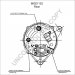 66021152 | PRESTOLITE LEECE NEVILLE | ALTERNATOR 12V 65A BMW, SAAB 66021152 66021152