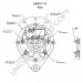 8MR2171F | PRESTOLITE LEECE NEVILLE | ALTERNATOR 8MR2171F 