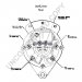 8MR2346 | PRESTOLITE LEECE NEVILLE | ALTERNATOR 12V 65AMP 8MR2346 110-636RM