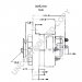 8MR2346 | PRESTOLITE LEECE NEVILLE | ALTERNATOR 12V 65AMP 8MR2346 110-636RM