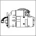 M100R2004SE | PRESTOLITE LEECE NEVILLE | ROZRUSZNIK M100 12V 4KW M100R2004SE M100R2004SE