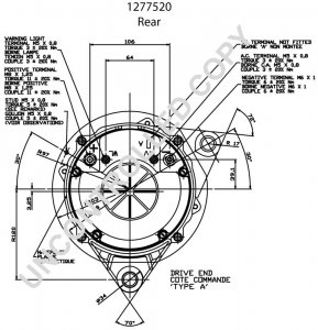 1277520 | PRESTOLITE LEECE NEVILLE | ALTERNATOR [PL] [24V][80A] 1277520 