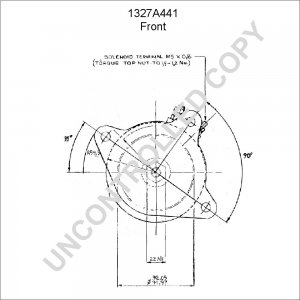 ROZRUSZNIK [PL] OE. PRESTOLITE 1327A441 [24V][7.8kW] 1327A441 S115A-24-4M