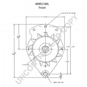8MR2180L | PRESTOLITE LEECE NEVILLE | ALTERNATOR 8MR2180L 