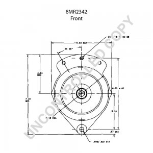 8MR2342 | PRESTOLITE LEECE NEVILLE | ALTERNATOR [PL] [12V][65A]  8MR2342 110-632