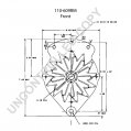 110-609RM | PRESTOLITE LEECE NEVILLE | ALTERNATOR [12V][65A] 110-609RM 