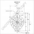 8AR2021K | PRESTOLITE LEECE NEVILLE | ALTERNATOR 8AR2021K 