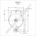 8AR2073F | PRESTOLITE LEECE NEVILLE | ALTERNATOR 8AR2073F 
