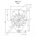 8MR2171F | PRESTOLITE LEECE NEVILLE | ALTERNATOR 8MR2171F 