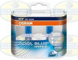 62210CBH | OSRAM | ŻARÓWKI OSRAM H7 COOL BLUE HYPER+ 62210CBH 