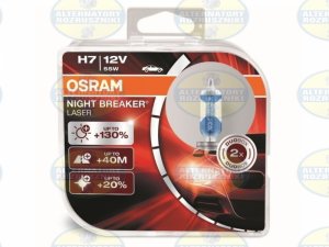64210NBL | OSRAM | ŻARÓWKI OSRAM H7 NIGHT BREAKER LASER 64210NBL 