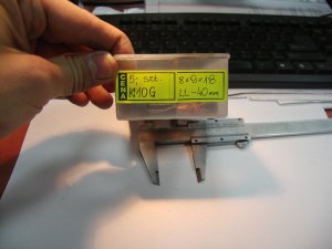 [K10G] | PROMOT | SZCZOTKA NAGRZEWNICY [8x9x18 mm][cena od sztuki] K10G G809018