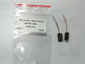 [SM7] | PROMOT | SZCZOTKA ALTERNATORA  [4x6x10 mm] JAWA 350 [SZTUKA] SM7 [4x6x10 mm]