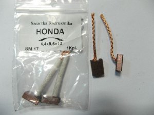 [SM17] | PROMOT | SZCZOTKA ROZRUSZNIKA [4.4x9.5x12 mm] HONDA [SZTUKA] SM17 [4.4x9.5x12 mm]