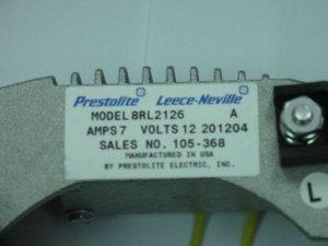 8RL2126S | PRESTOLITE LEECE NEVILLE | Regulator napięcia do alternatora [12V] CG233640 8RL2126S 233640