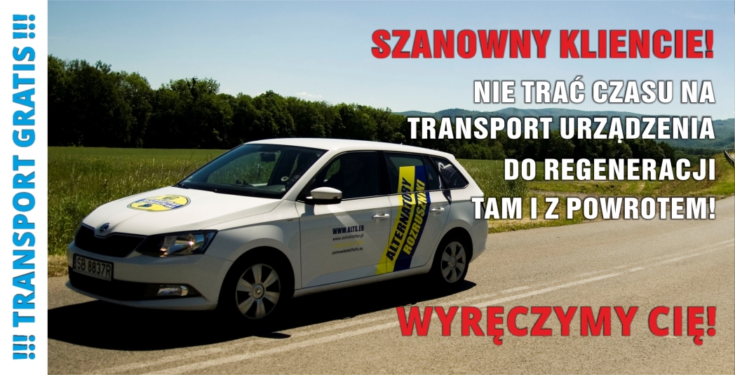 Transport - przedstawiciel handlowy